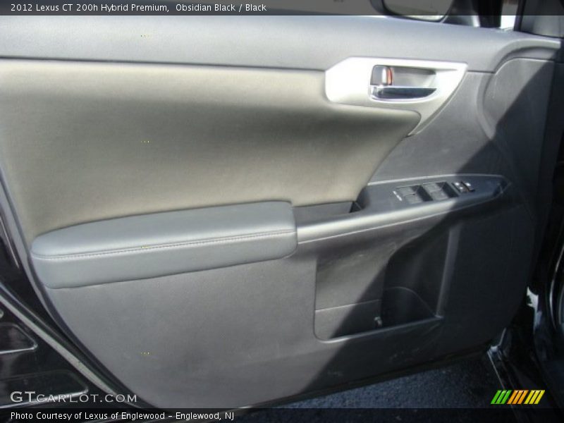 Obsidian Black / Black 2012 Lexus CT 200h Hybrid Premium