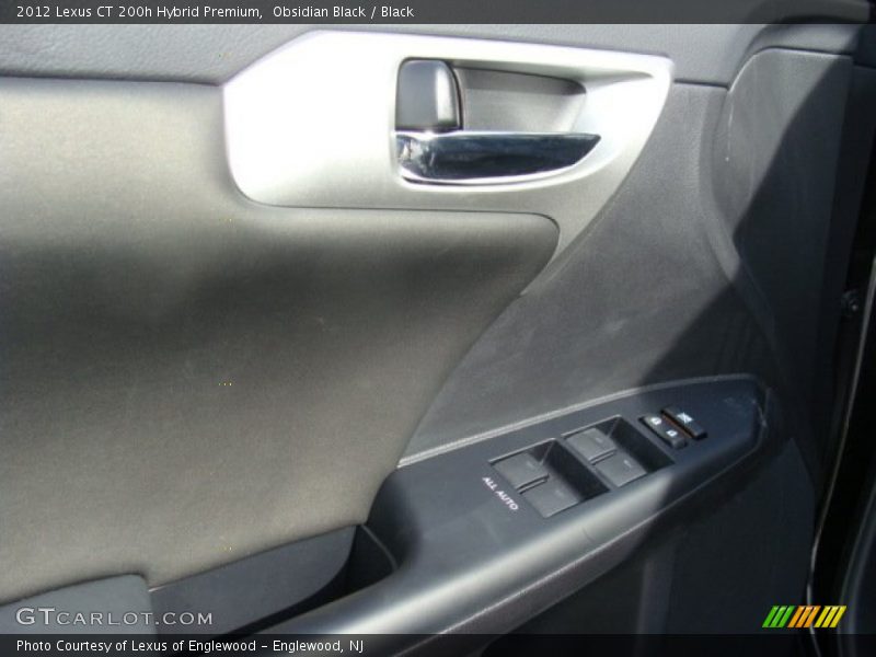 Obsidian Black / Black 2012 Lexus CT 200h Hybrid Premium