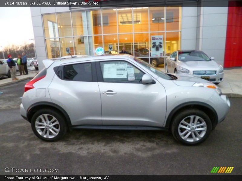  2014 Juke SL AWD Brilliant Silver