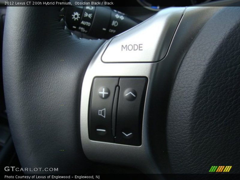 Obsidian Black / Black 2012 Lexus CT 200h Hybrid Premium