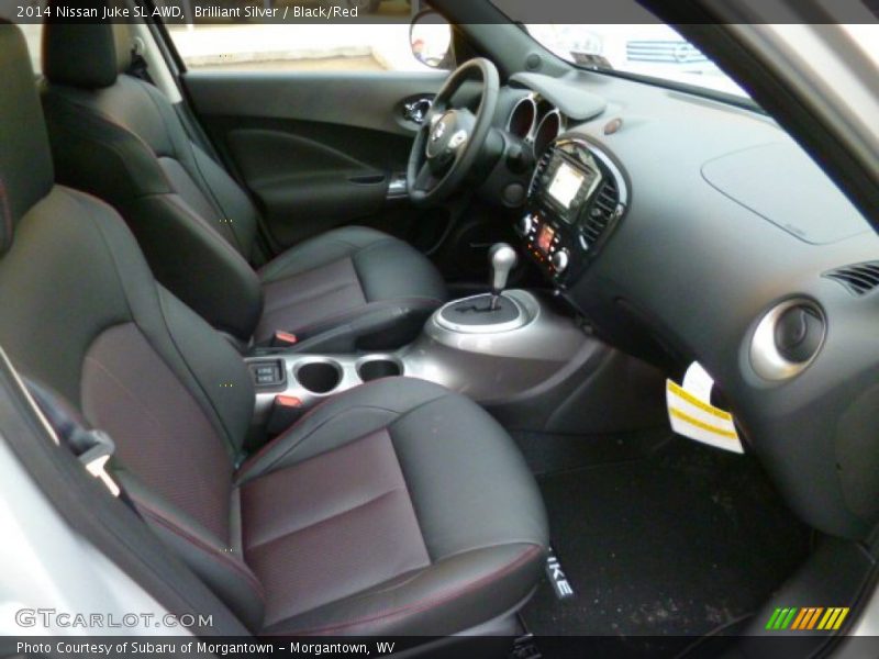 Front Seat of 2014 Juke SL AWD