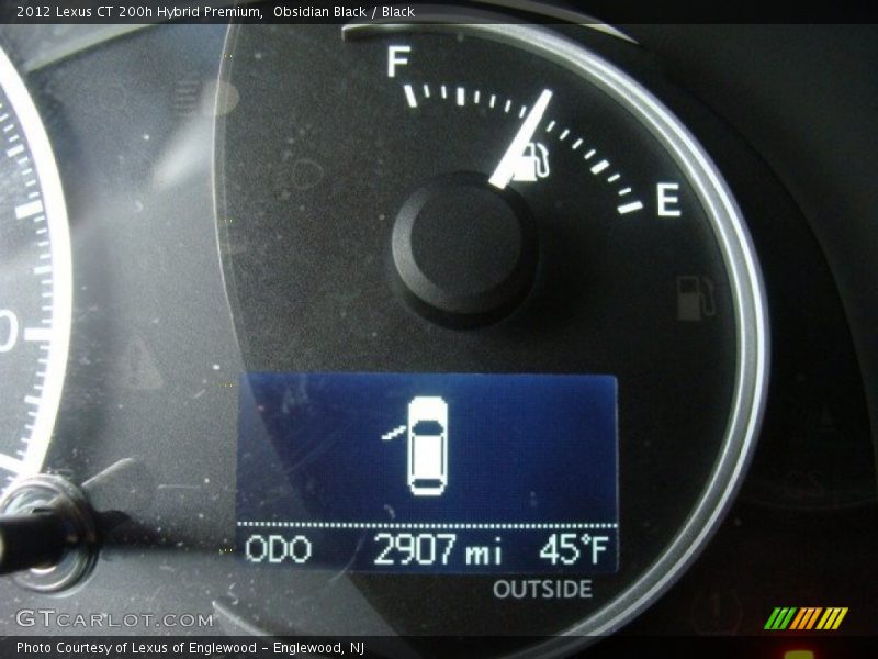 Obsidian Black / Black 2012 Lexus CT 200h Hybrid Premium