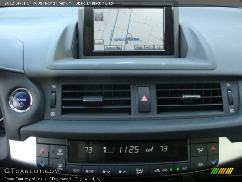 Obsidian Black / Black 2012 Lexus CT 200h Hybrid Premium