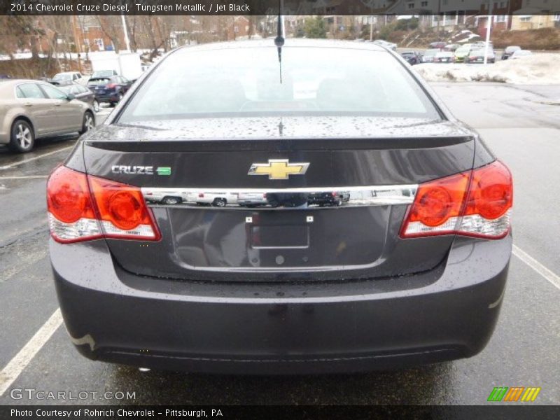 Tungsten Metallic / Jet Black 2014 Chevrolet Cruze Diesel