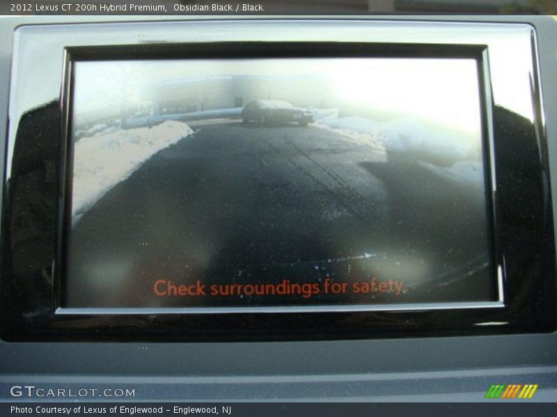 Obsidian Black / Black 2012 Lexus CT 200h Hybrid Premium