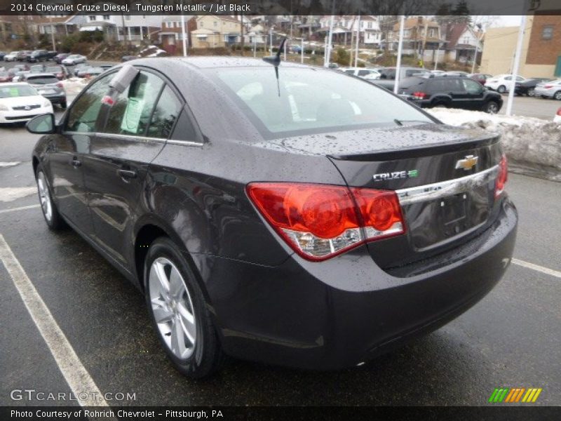 Tungsten Metallic / Jet Black 2014 Chevrolet Cruze Diesel