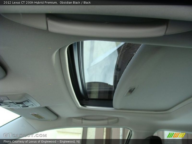 Obsidian Black / Black 2012 Lexus CT 200h Hybrid Premium