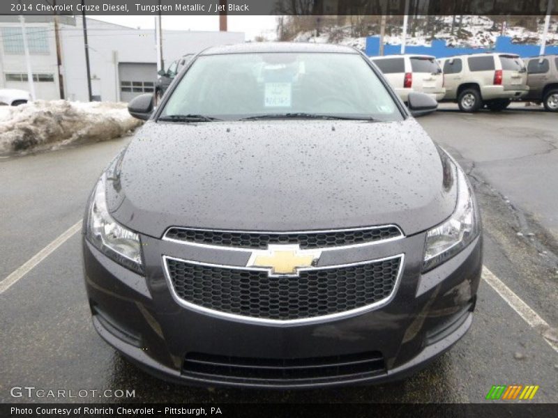 Tungsten Metallic / Jet Black 2014 Chevrolet Cruze Diesel