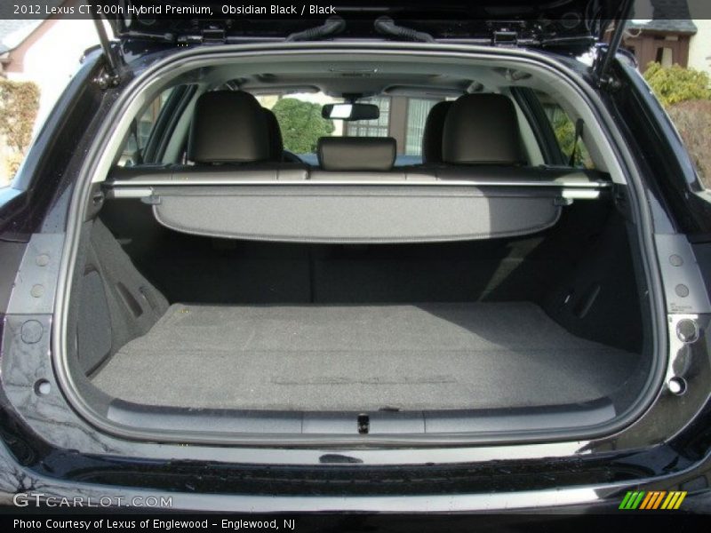 Obsidian Black / Black 2012 Lexus CT 200h Hybrid Premium