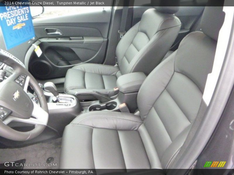 Tungsten Metallic / Jet Black 2014 Chevrolet Cruze Diesel
