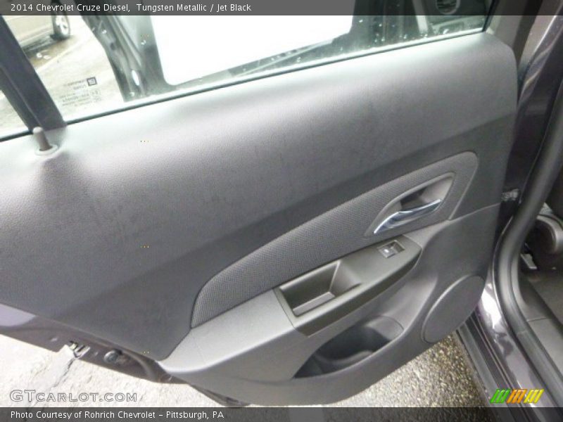 Tungsten Metallic / Jet Black 2014 Chevrolet Cruze Diesel
