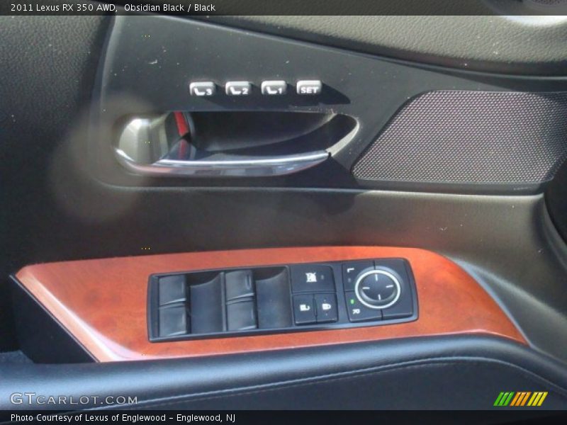 Obsidian Black / Black 2011 Lexus RX 350 AWD