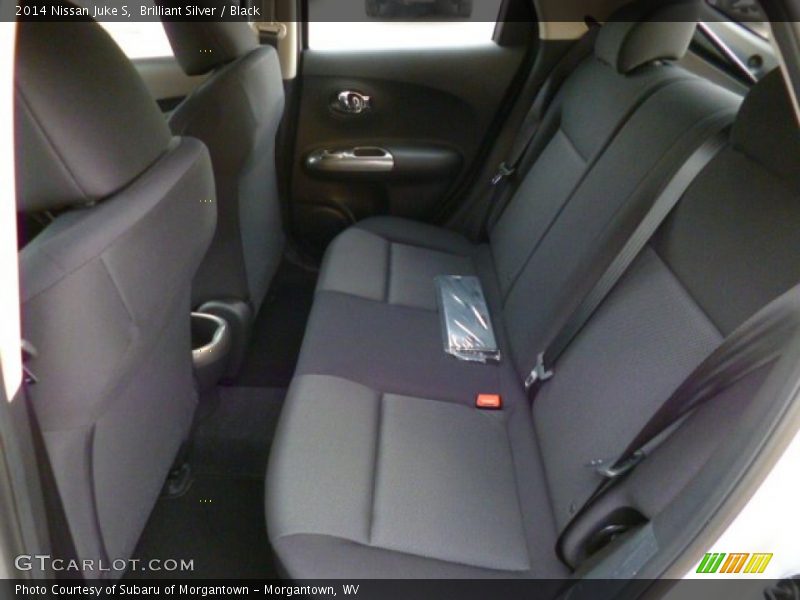 Rear Seat of 2014 Juke S
