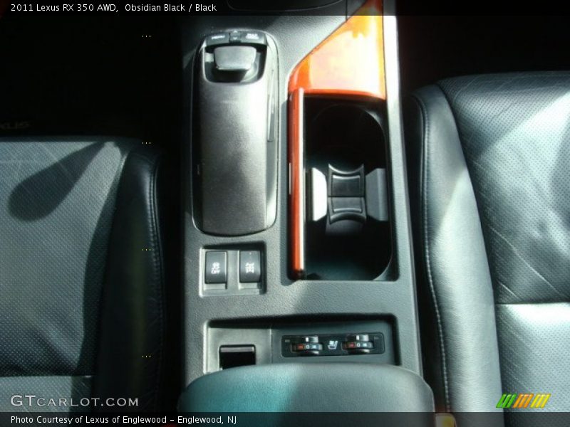 Obsidian Black / Black 2011 Lexus RX 350 AWD