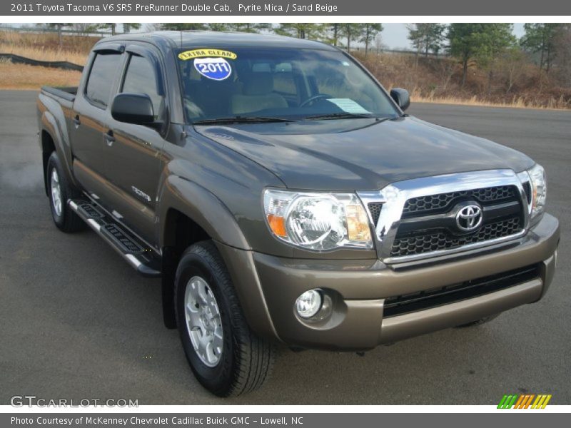 Pyrite Mica / Sand Beige 2011 Toyota Tacoma V6 SR5 PreRunner Double Cab