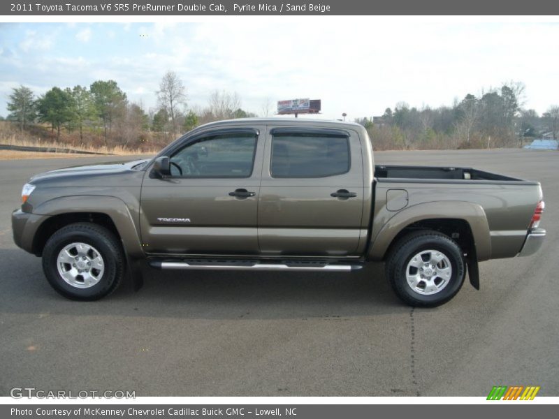 Pyrite Mica / Sand Beige 2011 Toyota Tacoma V6 SR5 PreRunner Double Cab