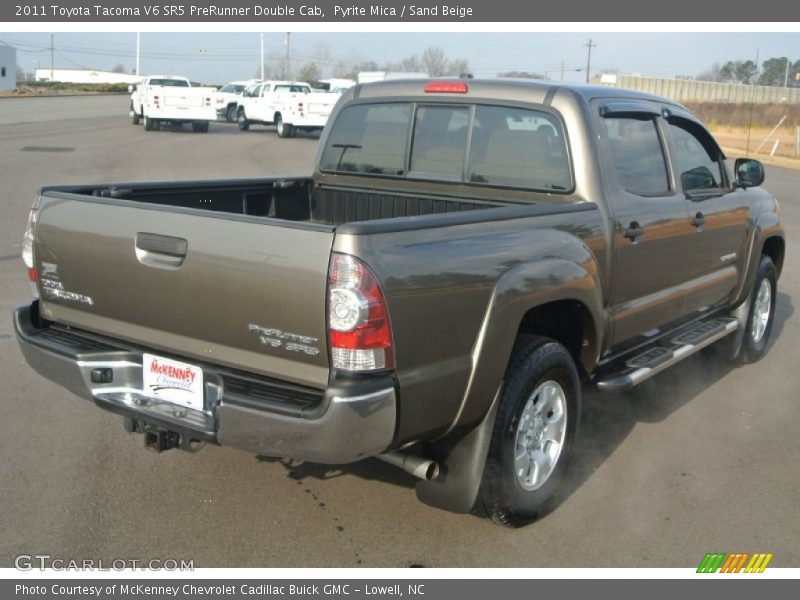 Pyrite Mica / Sand Beige 2011 Toyota Tacoma V6 SR5 PreRunner Double Cab