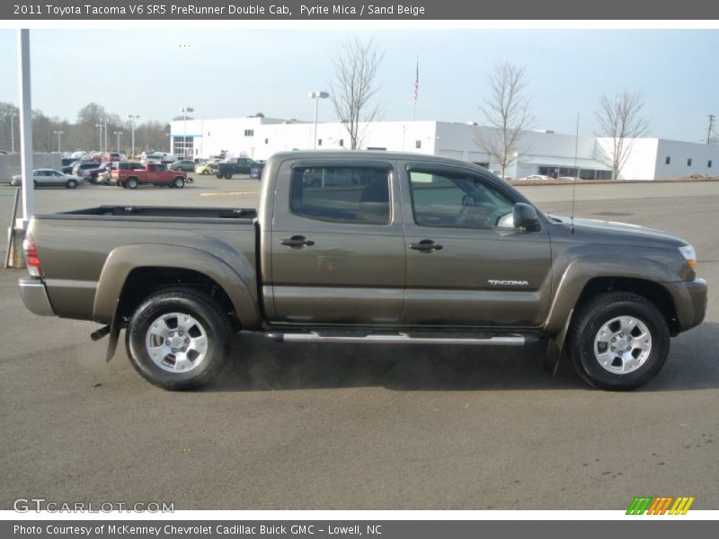 Pyrite Mica / Sand Beige 2011 Toyota Tacoma V6 SR5 PreRunner Double Cab