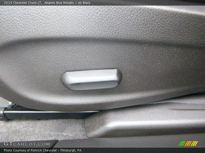 Atlantis Blue Metallic / Jet Black 2014 Chevrolet Cruze LT