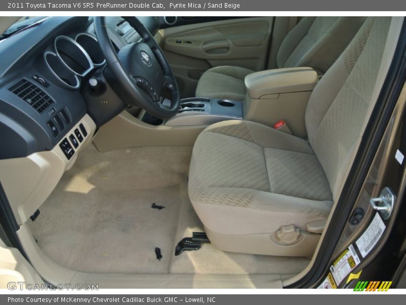 Pyrite Mica / Sand Beige 2011 Toyota Tacoma V6 SR5 PreRunner Double Cab