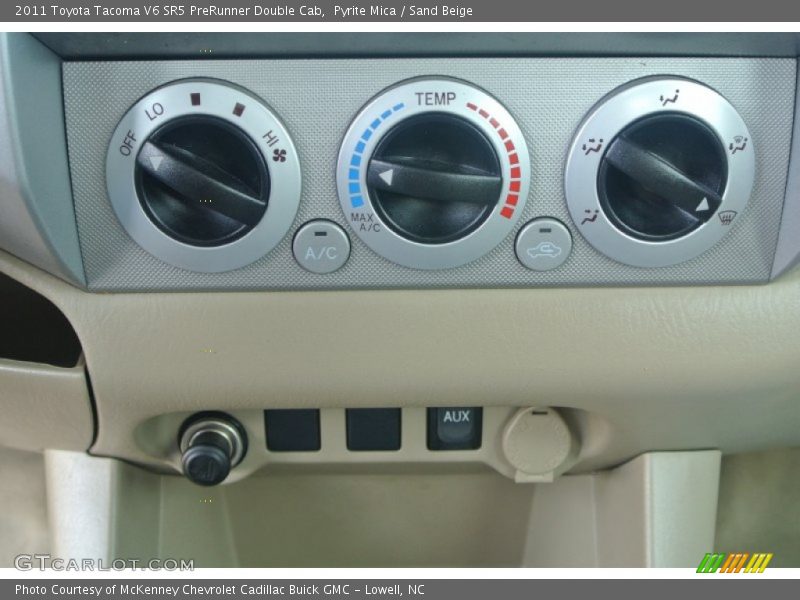Pyrite Mica / Sand Beige 2011 Toyota Tacoma V6 SR5 PreRunner Double Cab