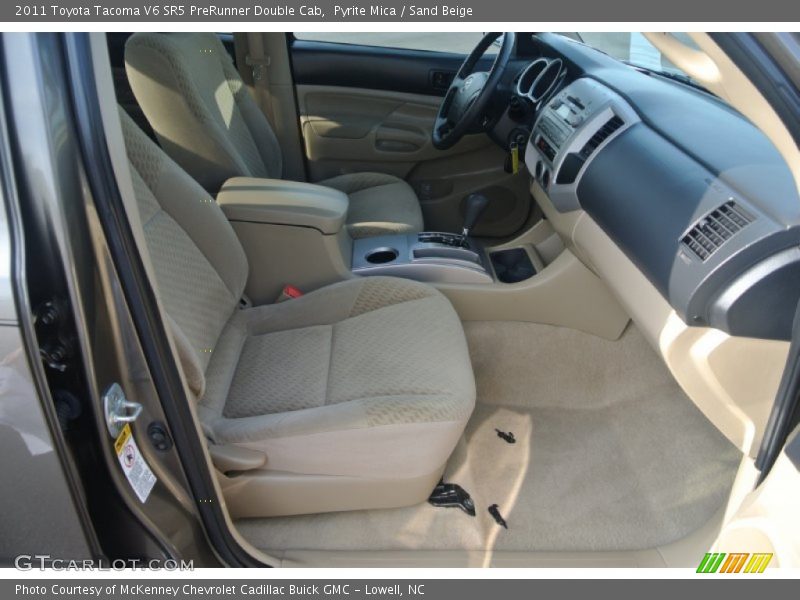 Pyrite Mica / Sand Beige 2011 Toyota Tacoma V6 SR5 PreRunner Double Cab