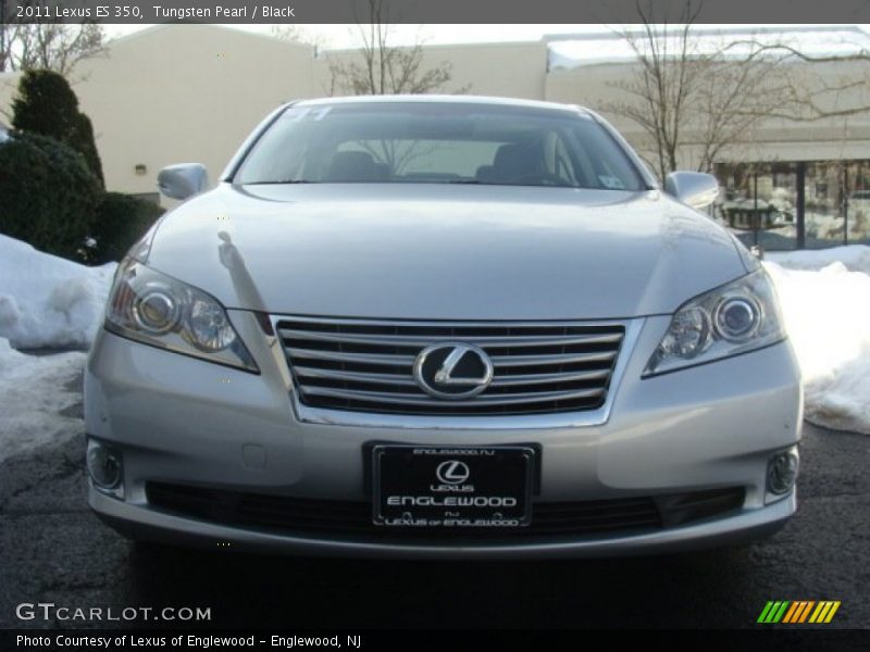 Tungsten Pearl / Black 2011 Lexus ES 350
