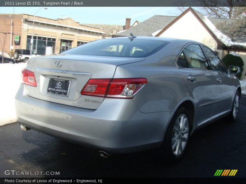 Tungsten Pearl / Black 2011 Lexus ES 350