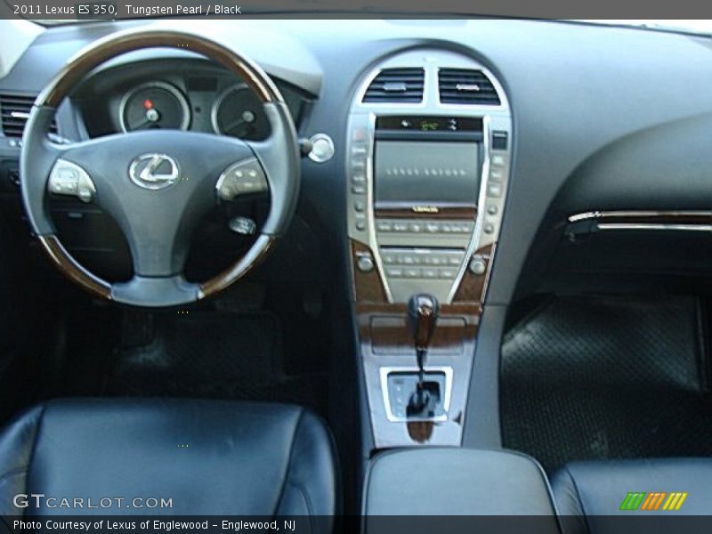 Tungsten Pearl / Black 2011 Lexus ES 350