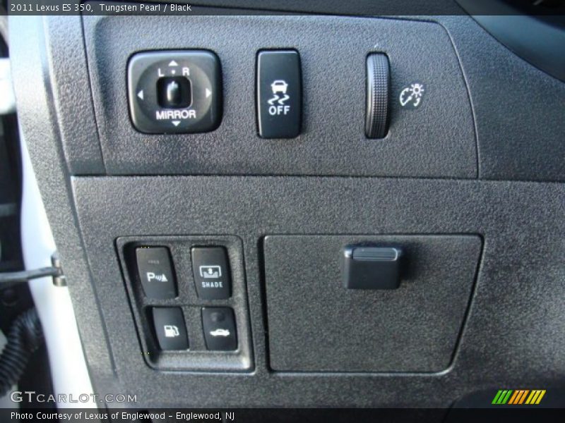 Tungsten Pearl / Black 2011 Lexus ES 350