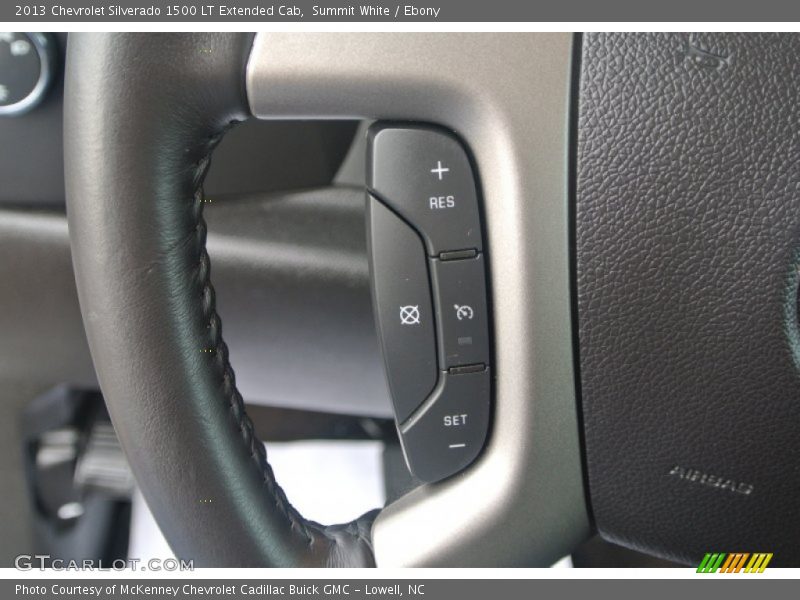 Summit White / Ebony 2013 Chevrolet Silverado 1500 LT Extended Cab