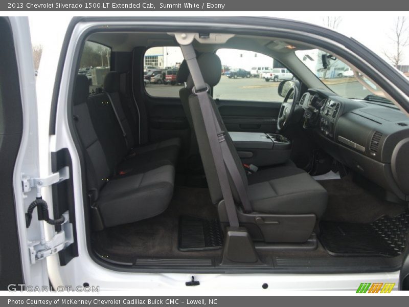 Summit White / Ebony 2013 Chevrolet Silverado 1500 LT Extended Cab