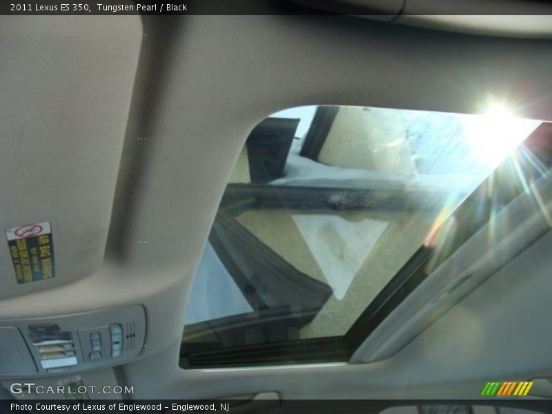 Tungsten Pearl / Black 2011 Lexus ES 350