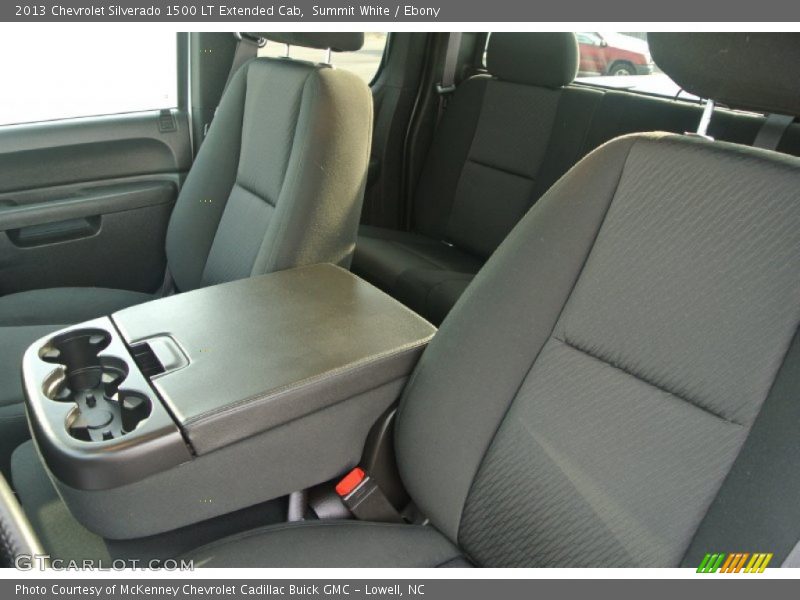 Summit White / Ebony 2013 Chevrolet Silverado 1500 LT Extended Cab