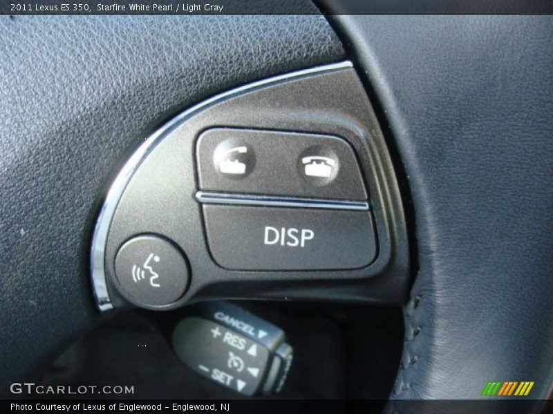 Starfire White Pearl / Light Gray 2011 Lexus ES 350