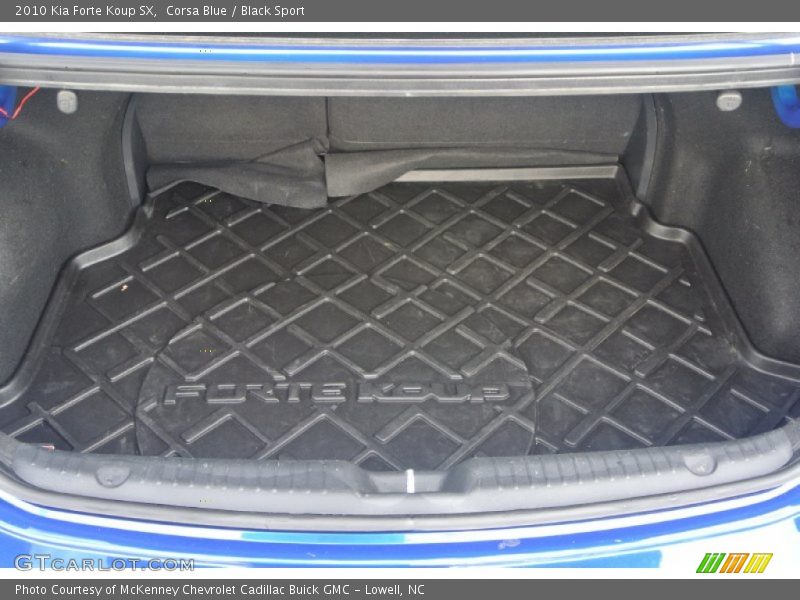 Corsa Blue / Black Sport 2010 Kia Forte Koup SX