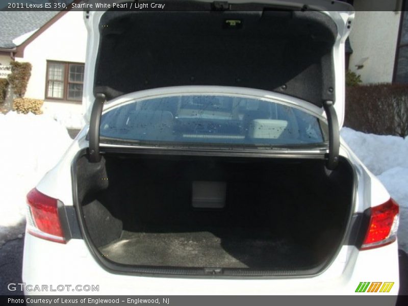 Starfire White Pearl / Light Gray 2011 Lexus ES 350