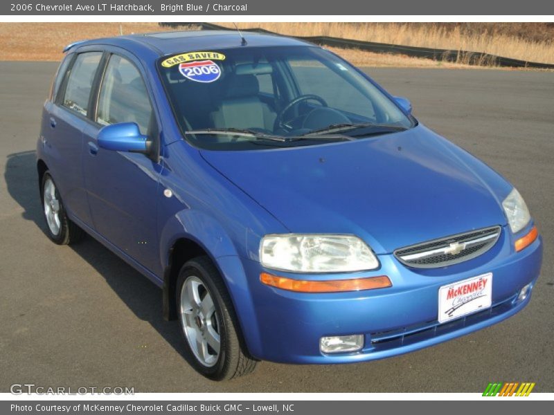 Bright Blue / Charcoal 2006 Chevrolet Aveo LT Hatchback