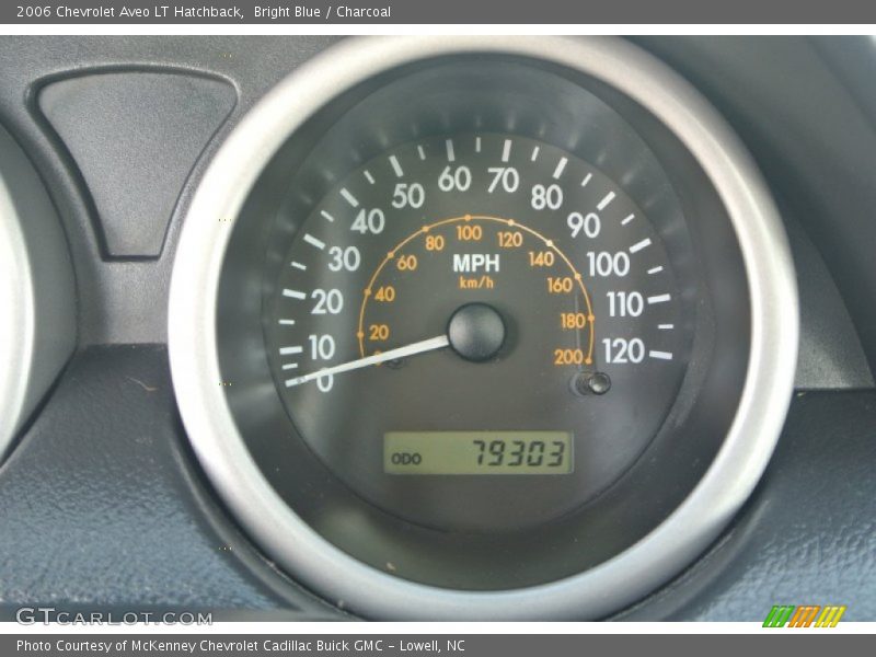 Bright Blue / Charcoal 2006 Chevrolet Aveo LT Hatchback