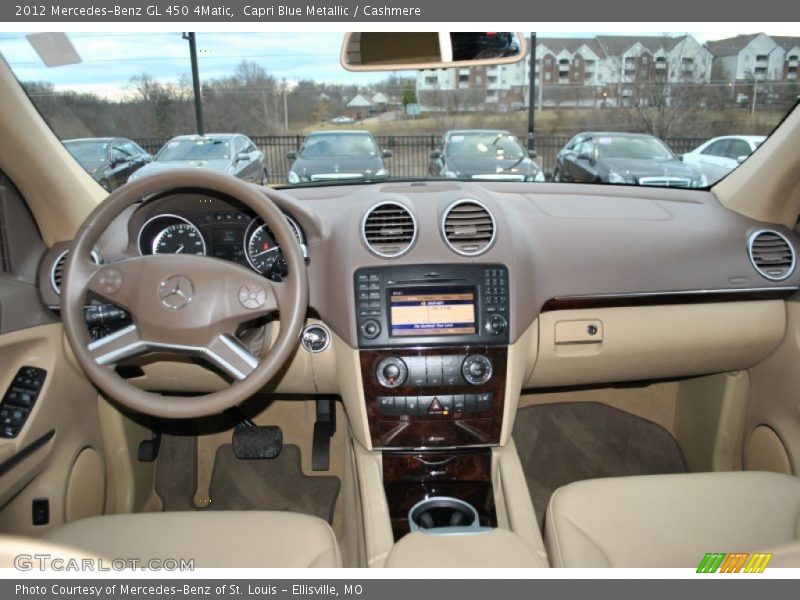 Capri Blue Metallic / Cashmere 2012 Mercedes-Benz GL 450 4Matic