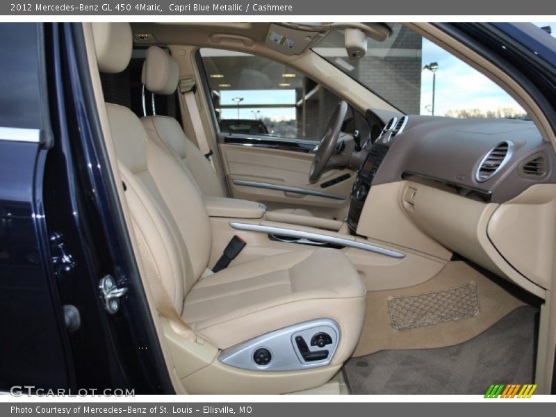 Capri Blue Metallic / Cashmere 2012 Mercedes-Benz GL 450 4Matic