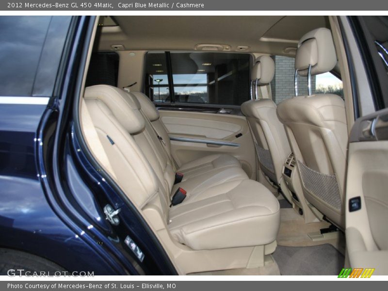 Capri Blue Metallic / Cashmere 2012 Mercedes-Benz GL 450 4Matic