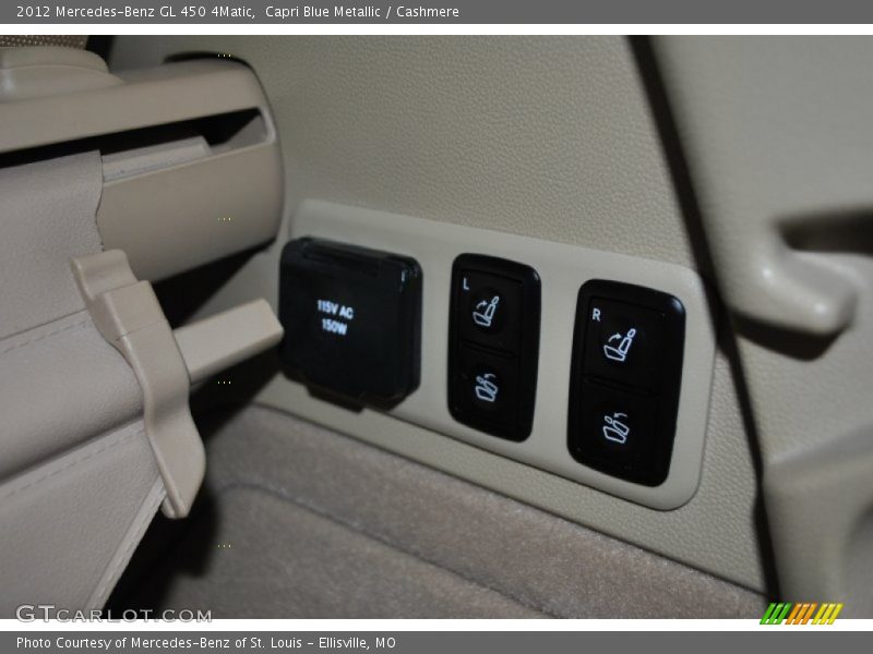 Capri Blue Metallic / Cashmere 2012 Mercedes-Benz GL 450 4Matic