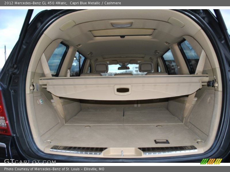Capri Blue Metallic / Cashmere 2012 Mercedes-Benz GL 450 4Matic