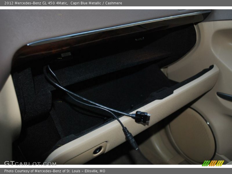 Capri Blue Metallic / Cashmere 2012 Mercedes-Benz GL 450 4Matic