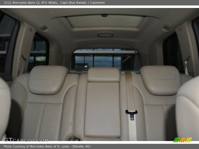 Capri Blue Metallic / Cashmere 2012 Mercedes-Benz GL 450 4Matic