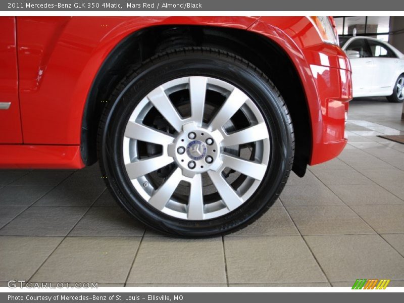 Mars Red / Almond/Black 2011 Mercedes-Benz GLK 350 4Matic