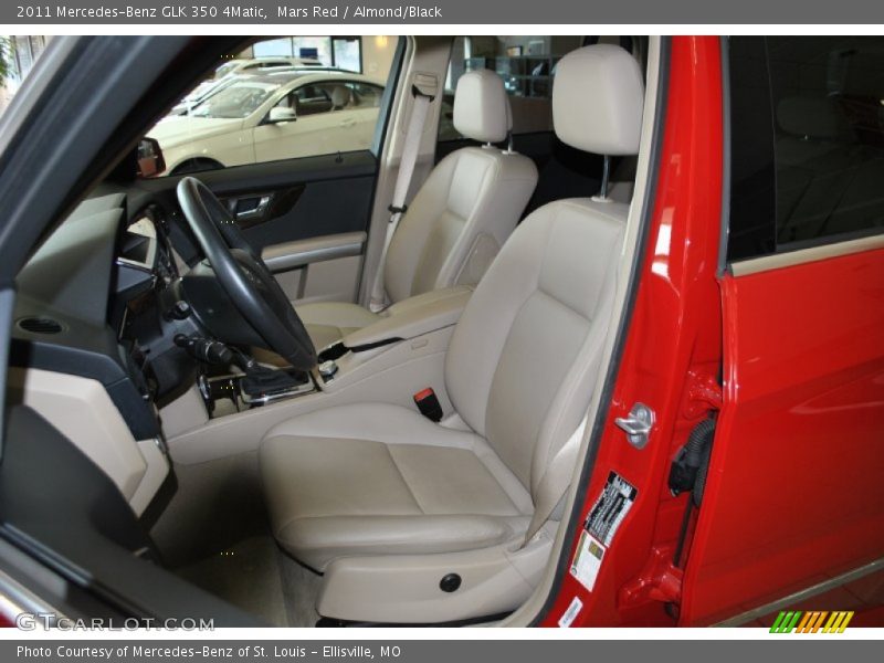 Mars Red / Almond/Black 2011 Mercedes-Benz GLK 350 4Matic