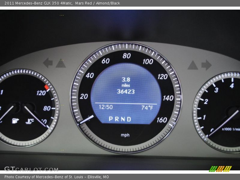 Mars Red / Almond/Black 2011 Mercedes-Benz GLK 350 4Matic