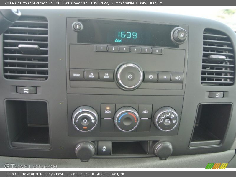 Controls of 2014 Silverado 2500HD WT Crew Cab Utlity Truck